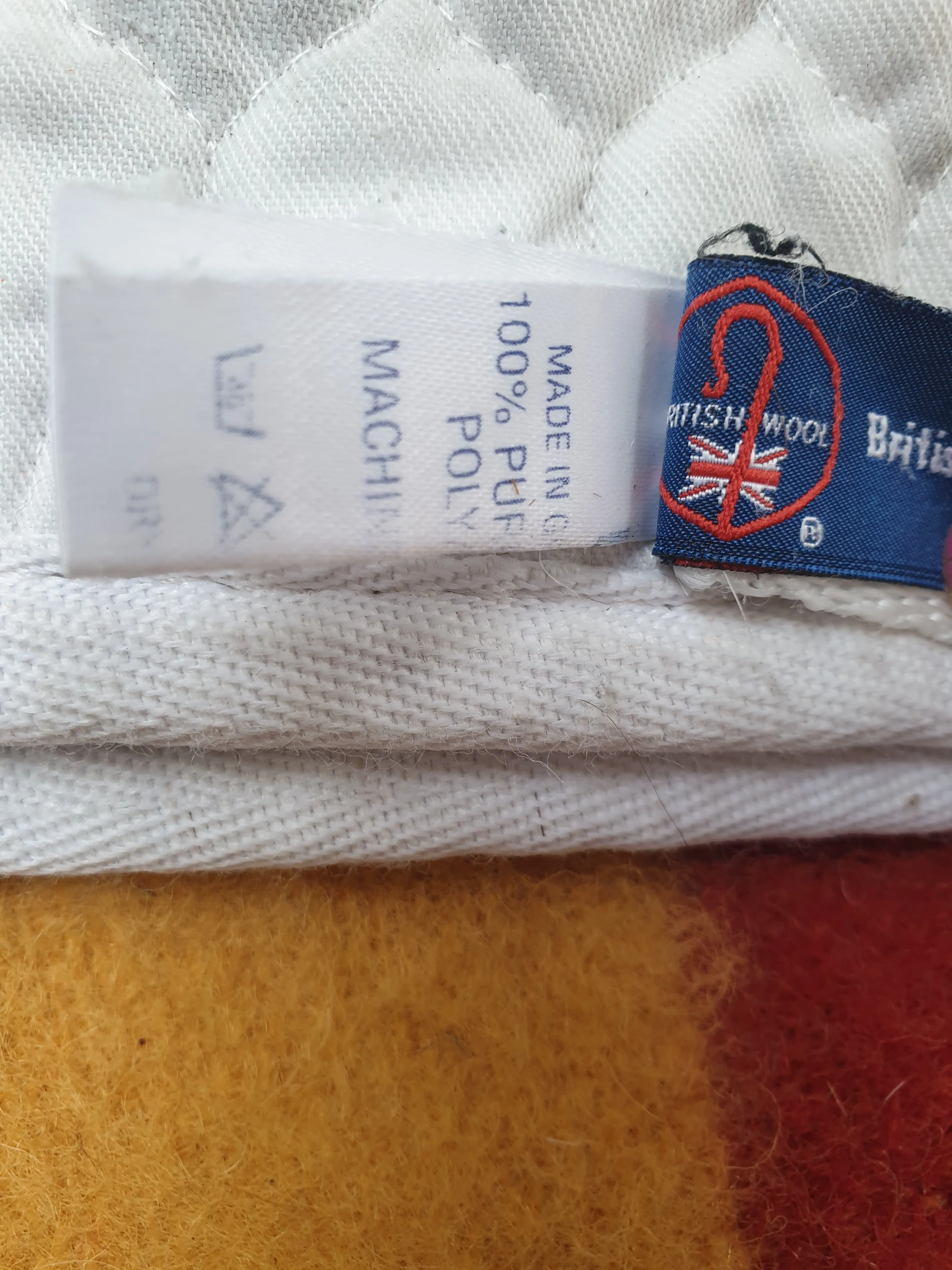 Used Griffin Hi Wither white saddle pad FREE POSTAGE ✅