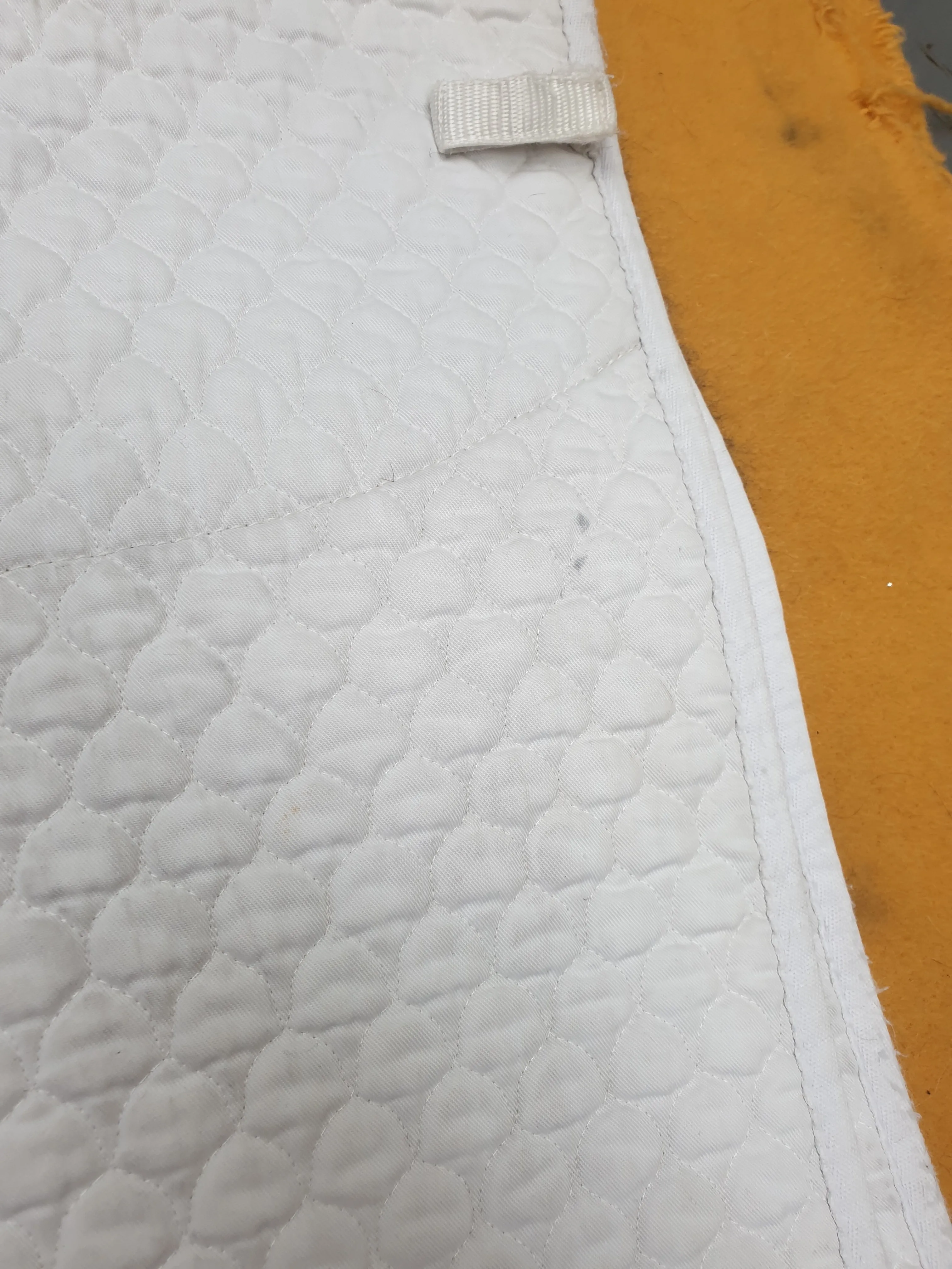 Used Griffin Hi Wither white saddle pad FREE POSTAGE ✅