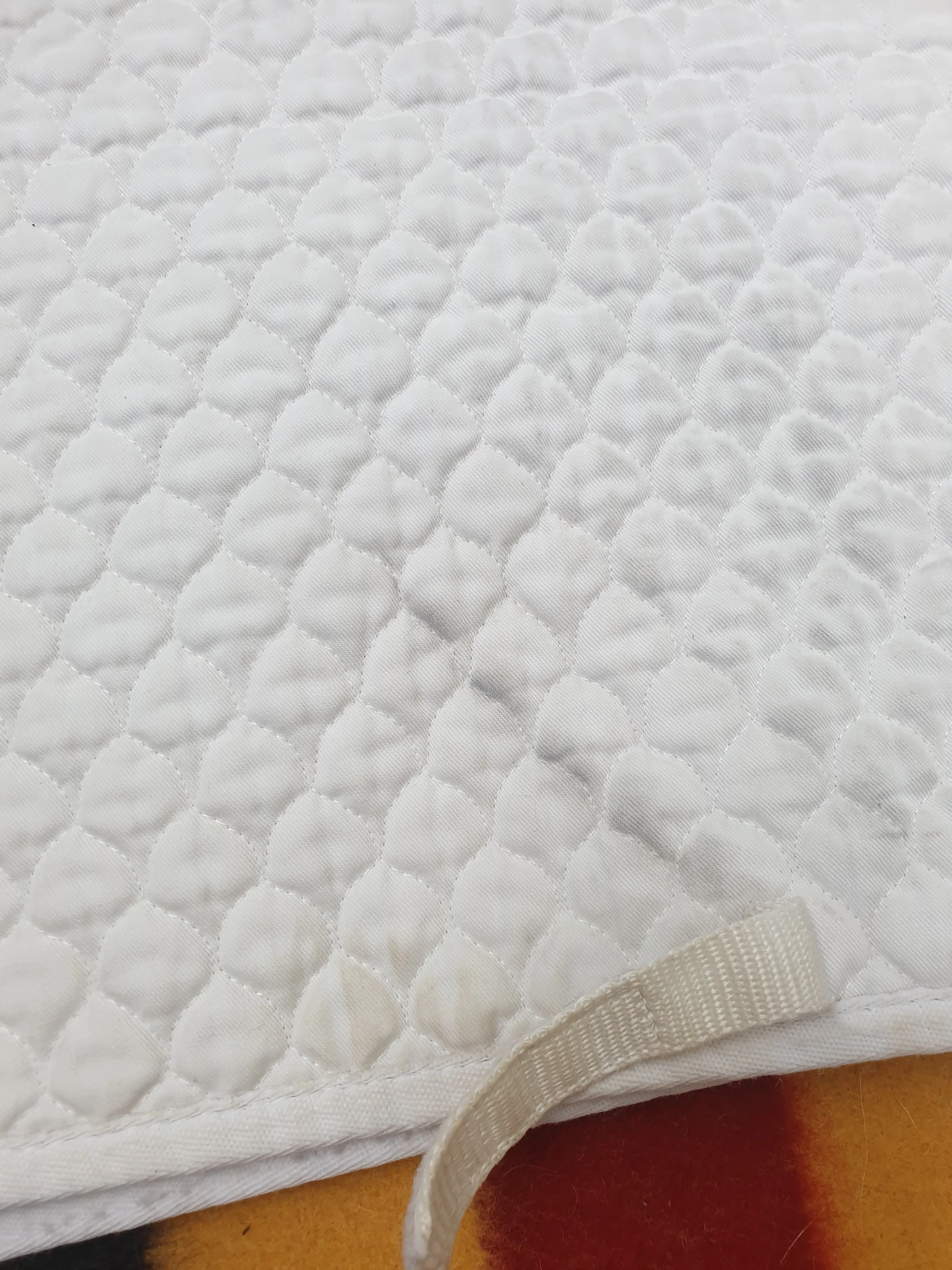 Used Griffin Hi Wither white saddle pad FREE POSTAGE ✅