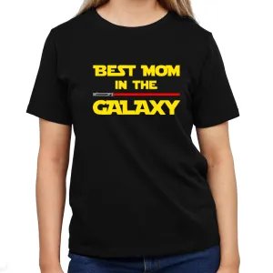 UT BEST MUM IN THE GALAXY Movie Mother Parody Statement Unisex T-Shirt (Family TEE Set)