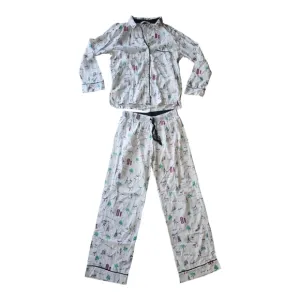 Victorias Secret Pajama Set Paris France Eiffel Tower Bows XS