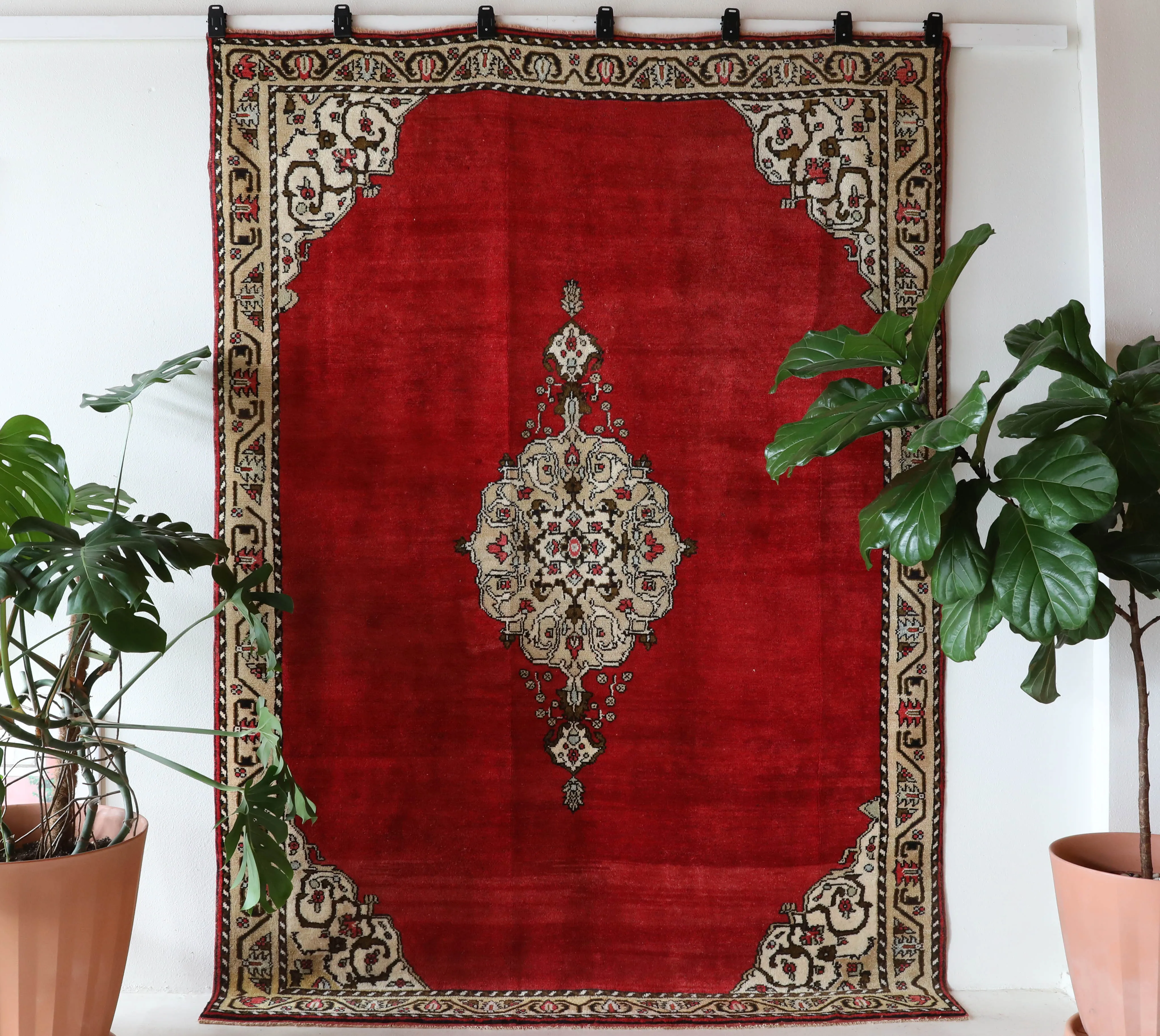 Vintage Canakkale Avunya Rug 6'10"x9'6"