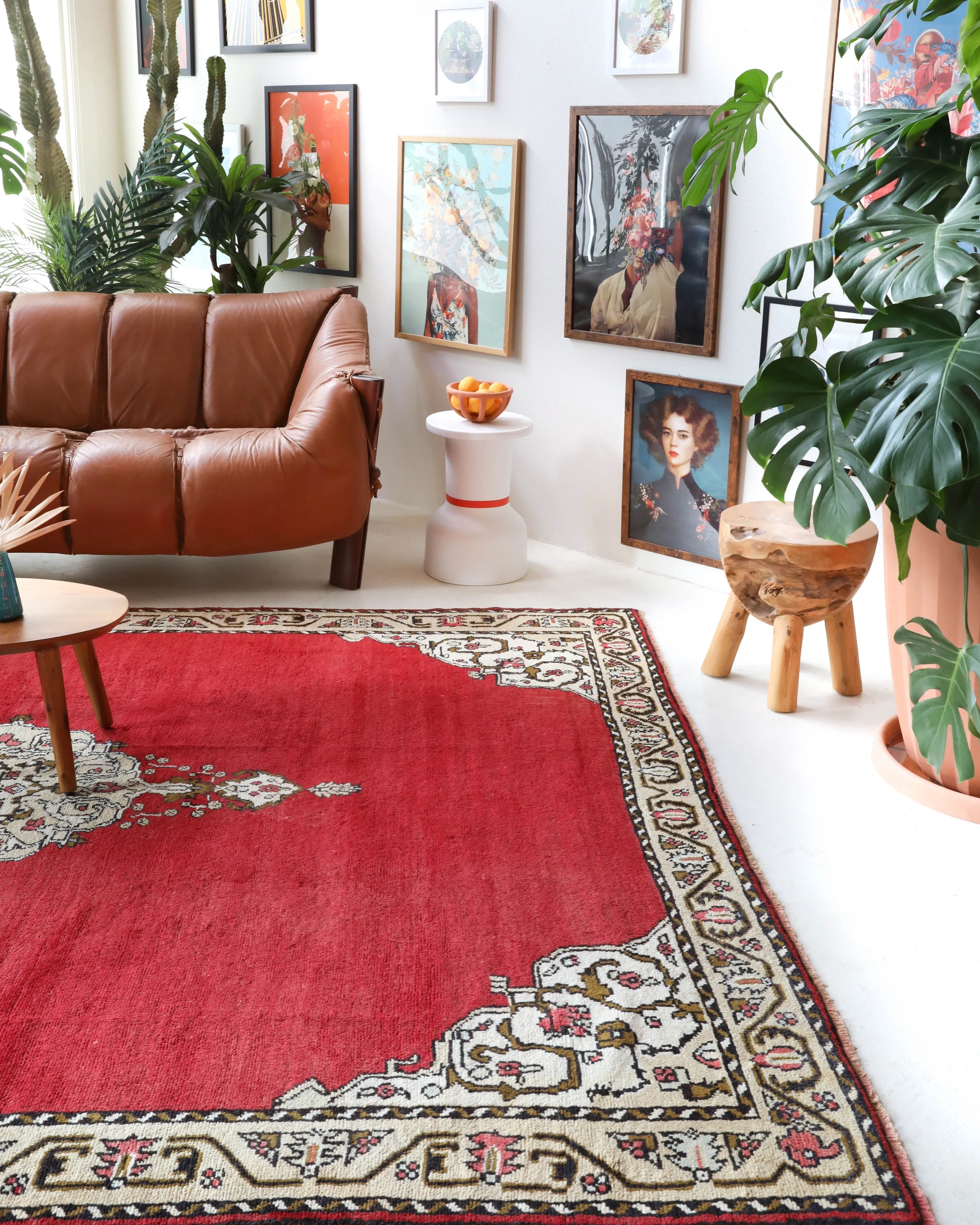 Vintage Canakkale Avunya Rug 6'10"x9'6"
