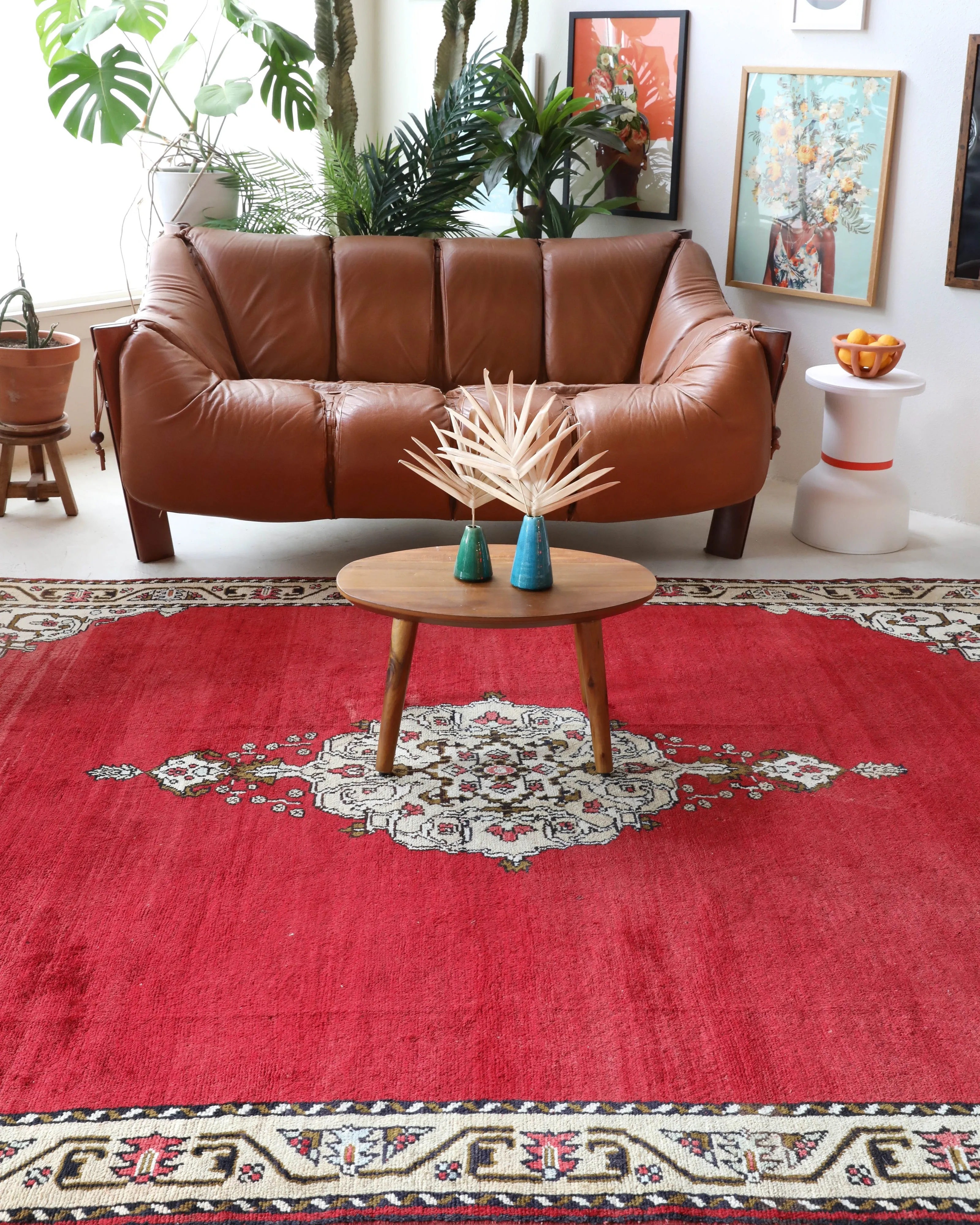 Vintage Canakkale Avunya Rug 6'10"x9'6"