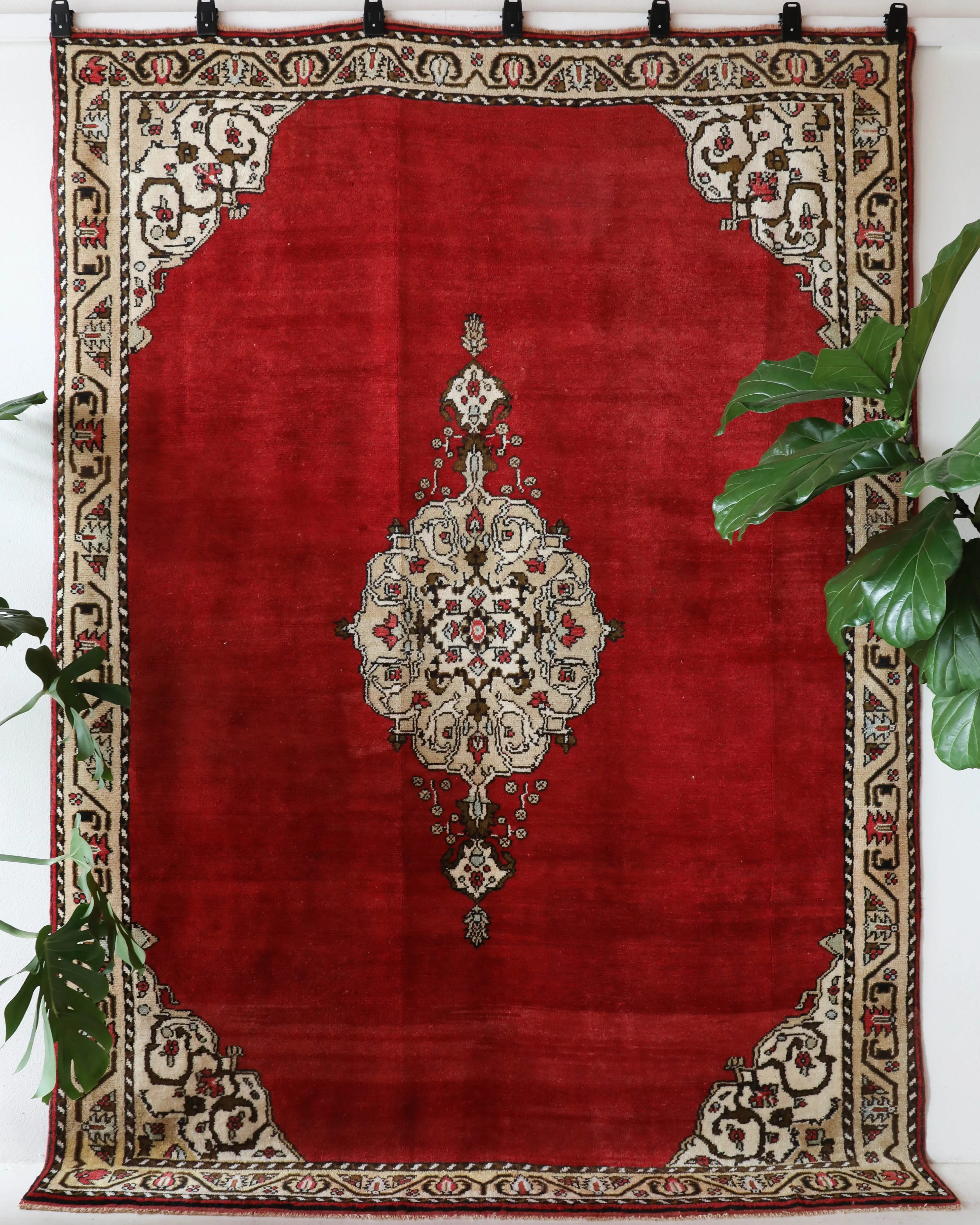 Vintage Canakkale Avunya Rug 6'10"x9'6"