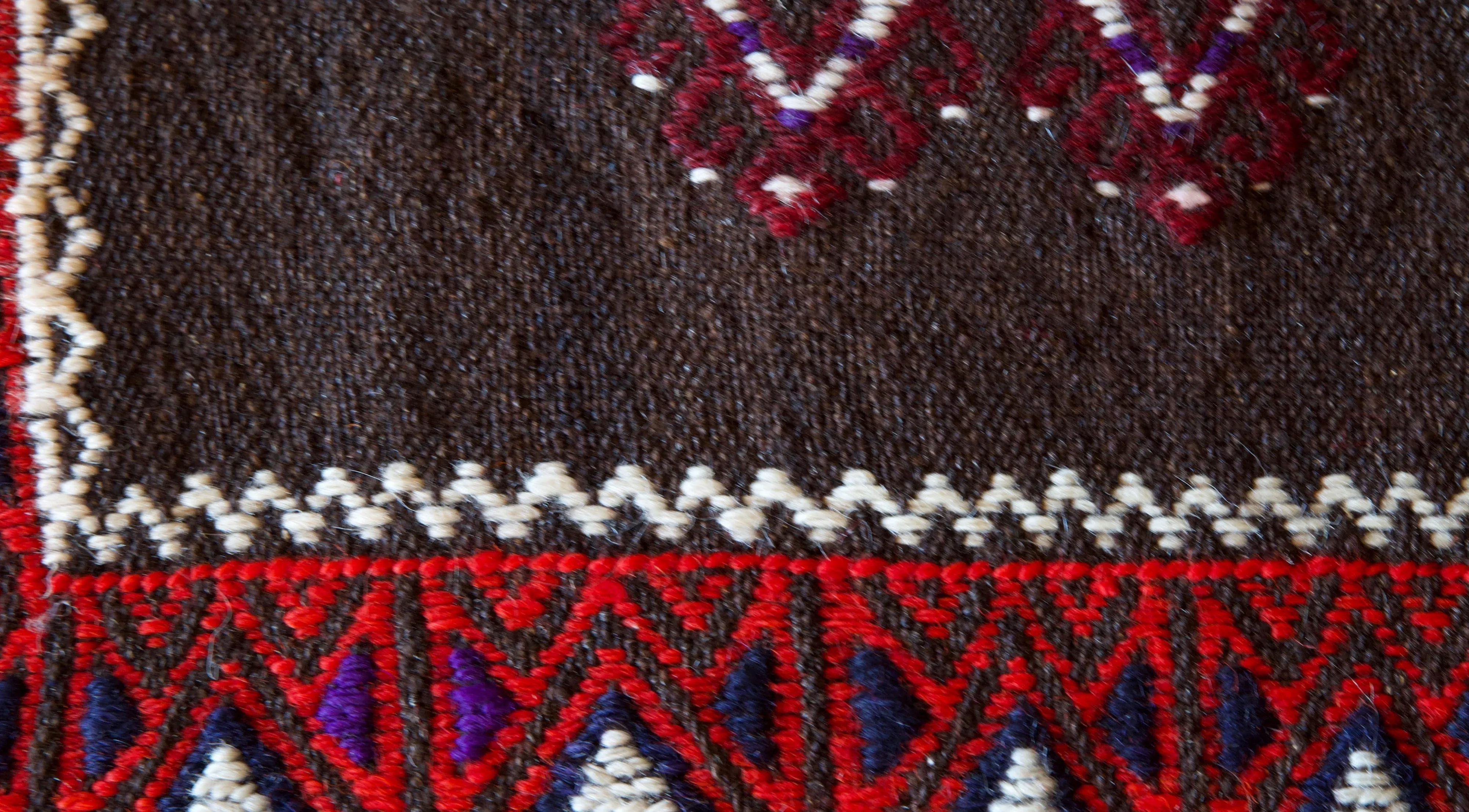 Vintage Mini Turkish Kilim Rug 3'10"x3'7"