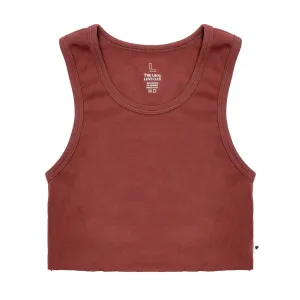 Vitals Tank in Brick Red