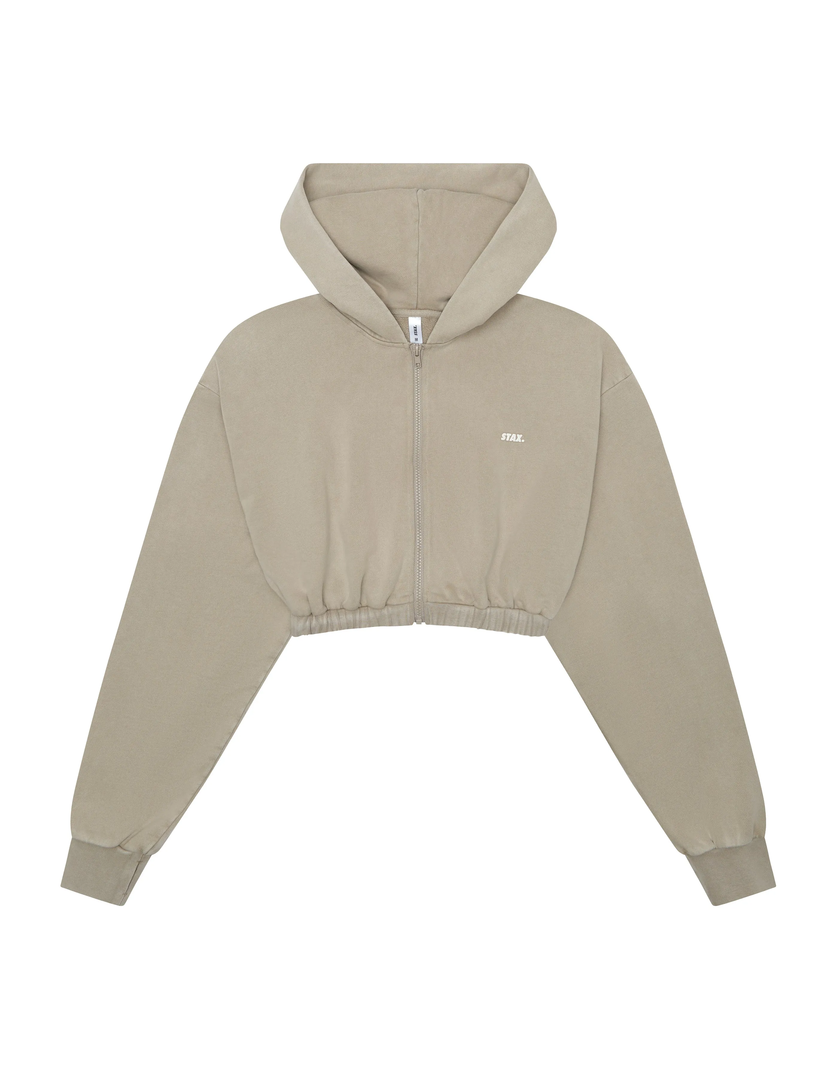 W23 Cropped Hoodie - Earth