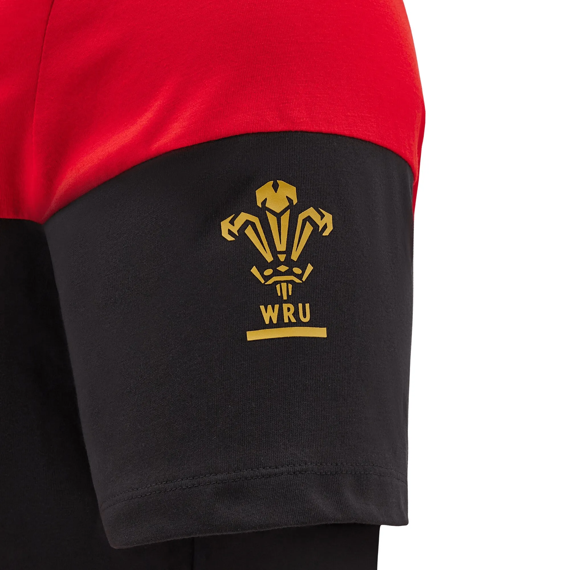 Wales 24/25 CYMRU Leisure T-Shirt by Macron