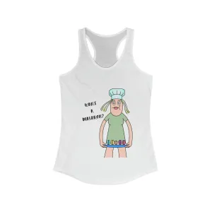 Want a Macaron Women's Ideal Racerback Tank