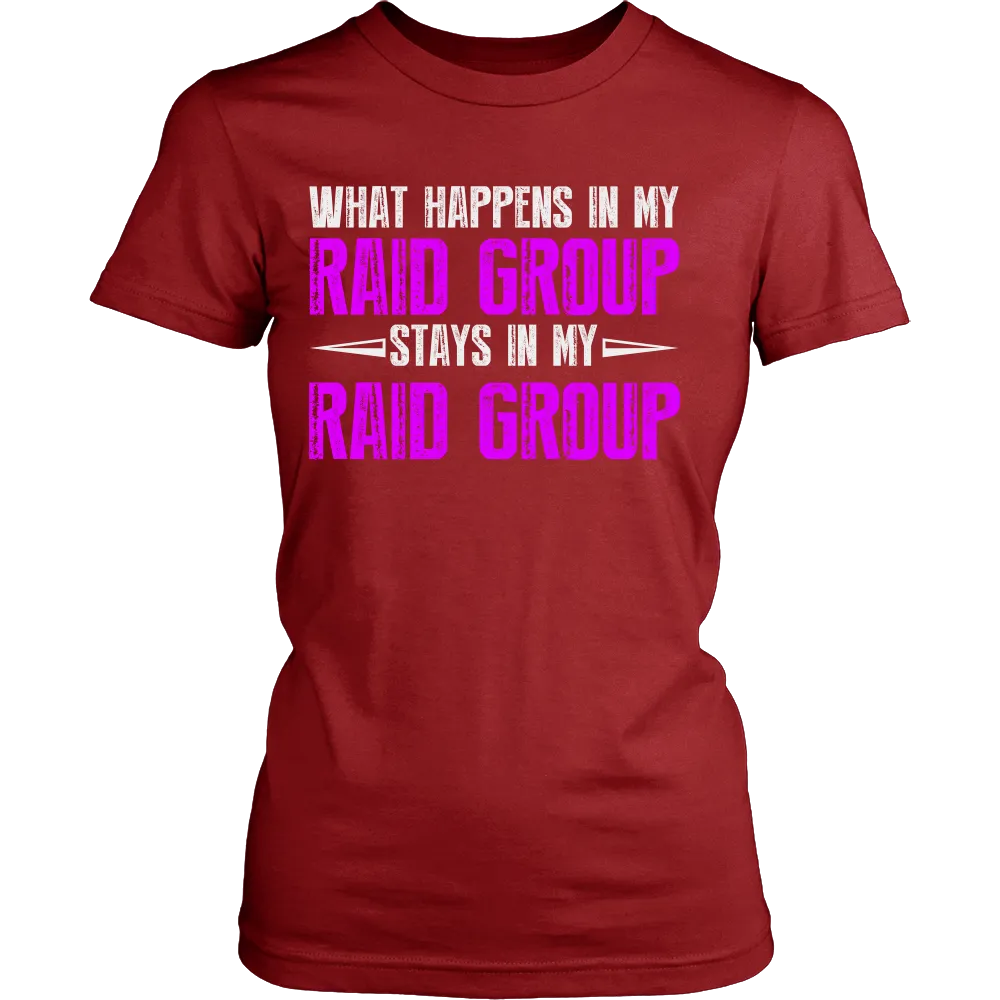What Happens in my Raid Group Stays in my Raid Group (Women)