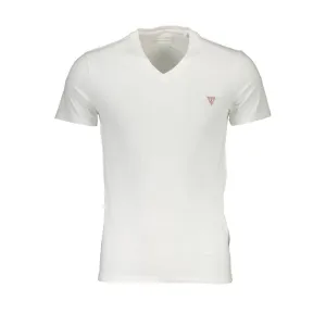 White Cotton Men T-Shirt