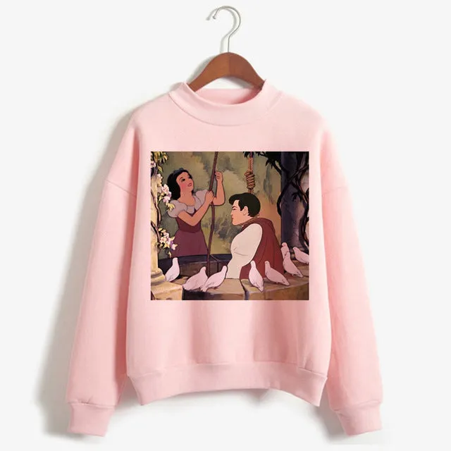Women Vogue Princess Hoodie Dark Princess Sweatshirt