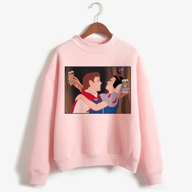 Women Vogue Princess Hoodie Dark Princess Sweatshirt