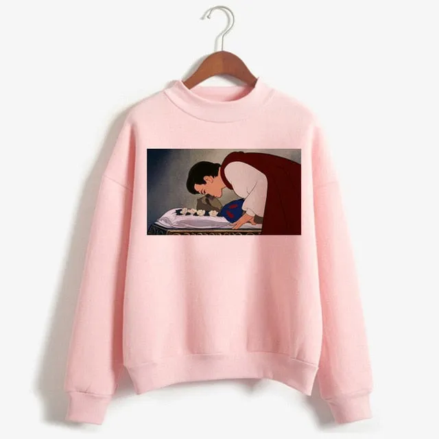 Women Vogue Princess Hoodie Dark Princess Sweatshirt