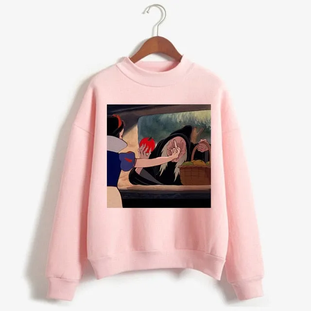 Women Vogue Princess Hoodie Dark Princess Sweatshirt