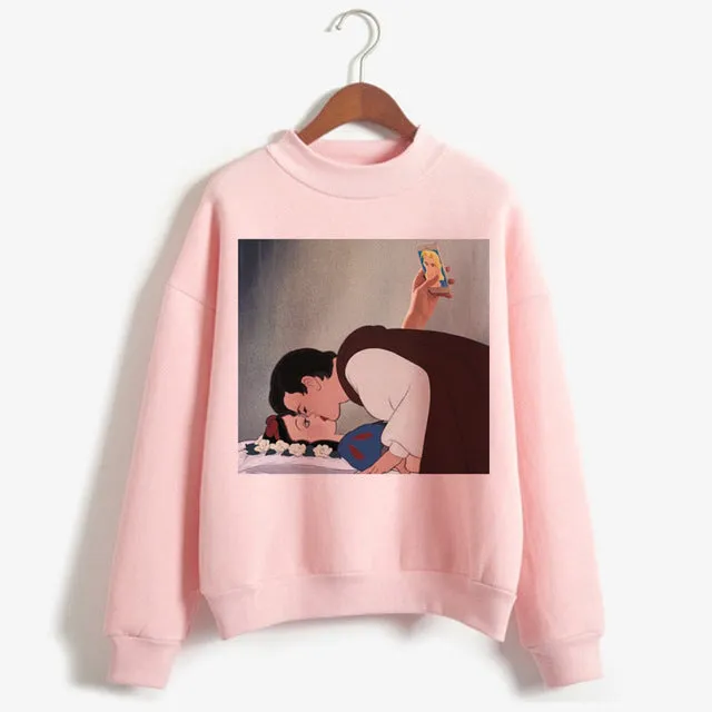 Women Vogue Princess Hoodie Dark Princess Sweatshirt