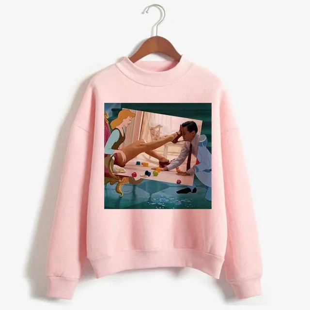 Women Vogue Princess Hoodie Dark Princess Sweatshirt