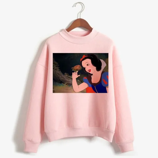 Women Vogue Princess Hoodie Dark Princess Sweatshirt
