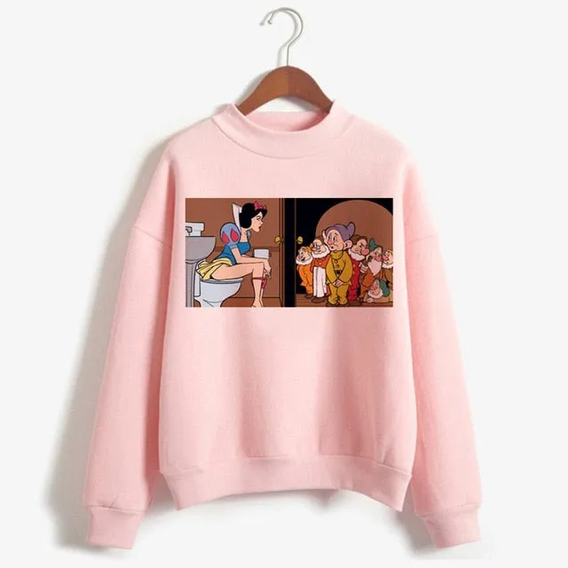 Women Vogue Princess Hoodie Dark Princess Sweatshirt
