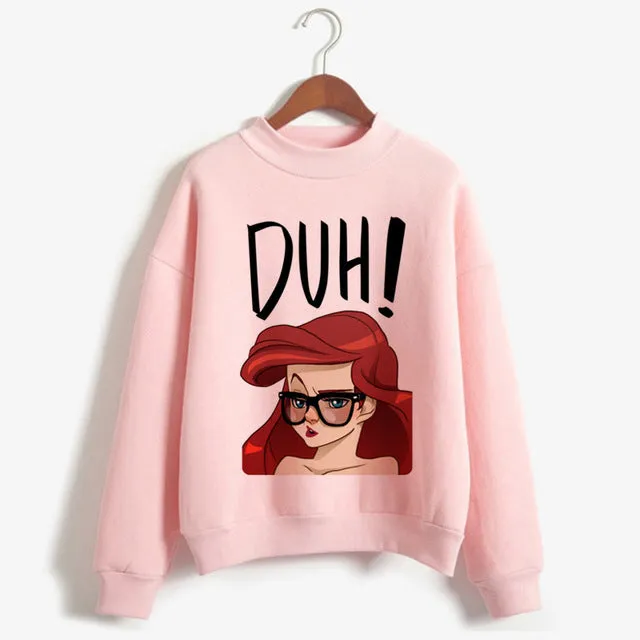 Women Vogue Princess Hoodie Dark Princess Sweatshirt