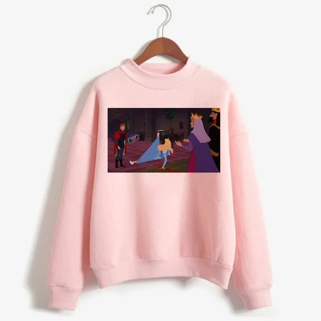 Women Vogue Princess Hoodie Dark Princess Sweatshirt