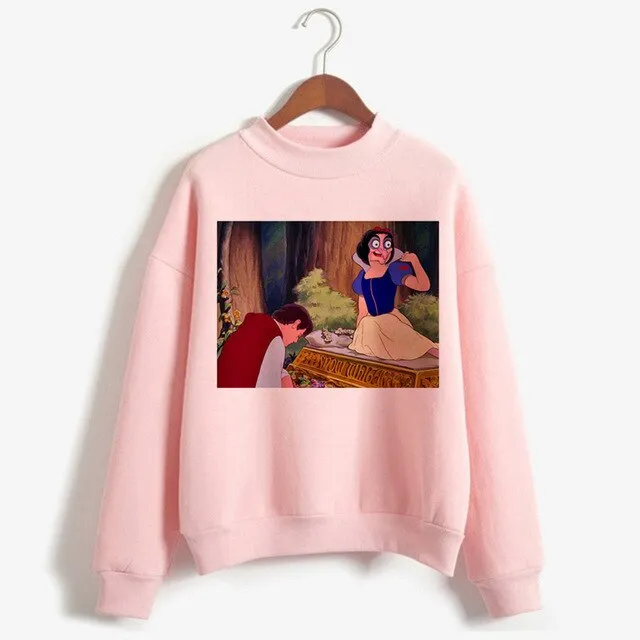 Women Vogue Princess Hoodie Dark Princess Sweatshirt
