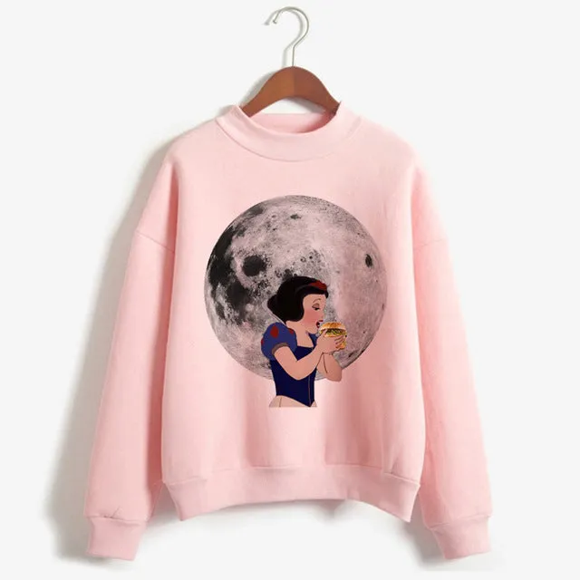 Women Vogue Princess Hoodie Dark Princess Sweatshirt