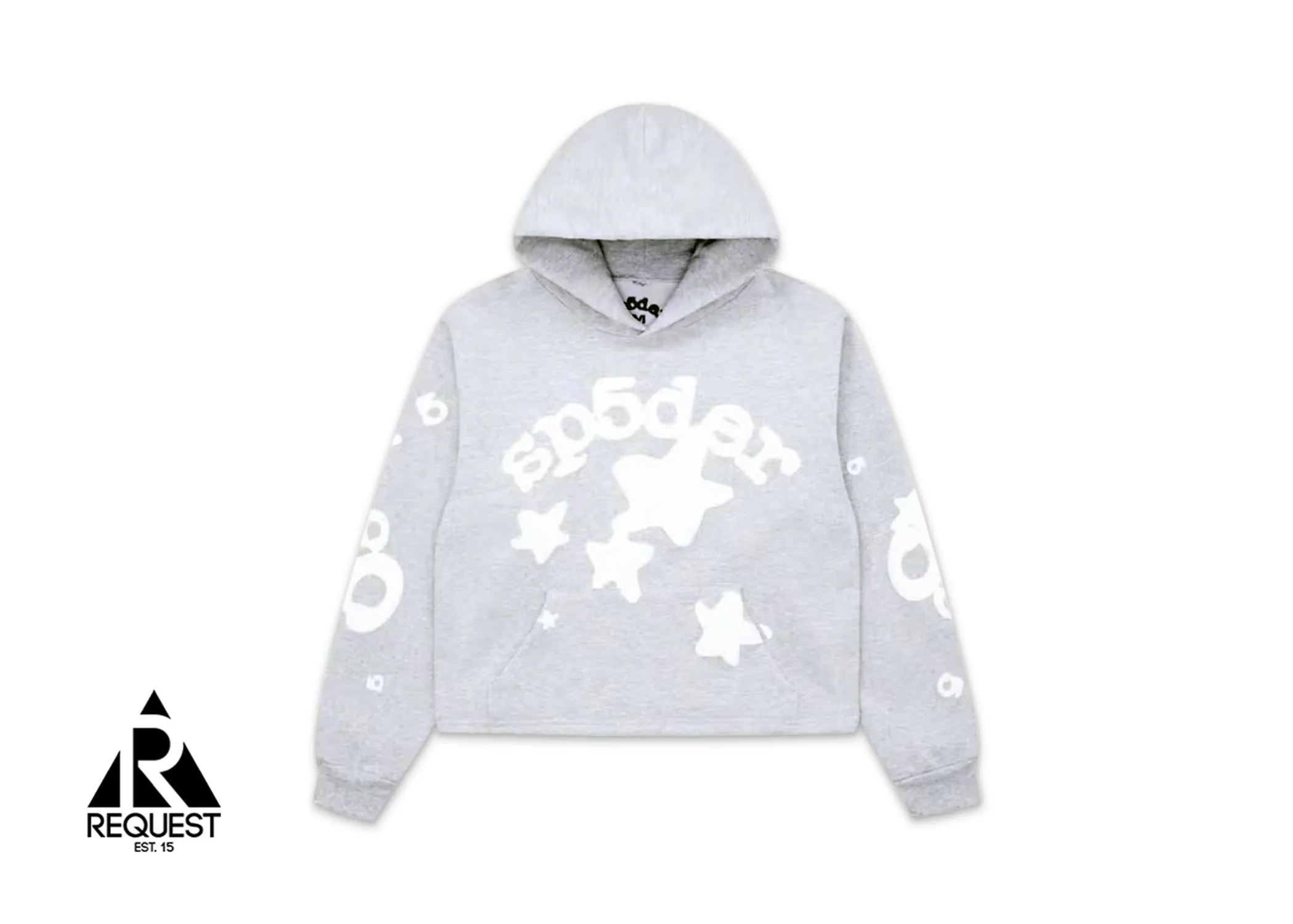 Women’s Cropped Beluga Hoodie "Heather Grey"