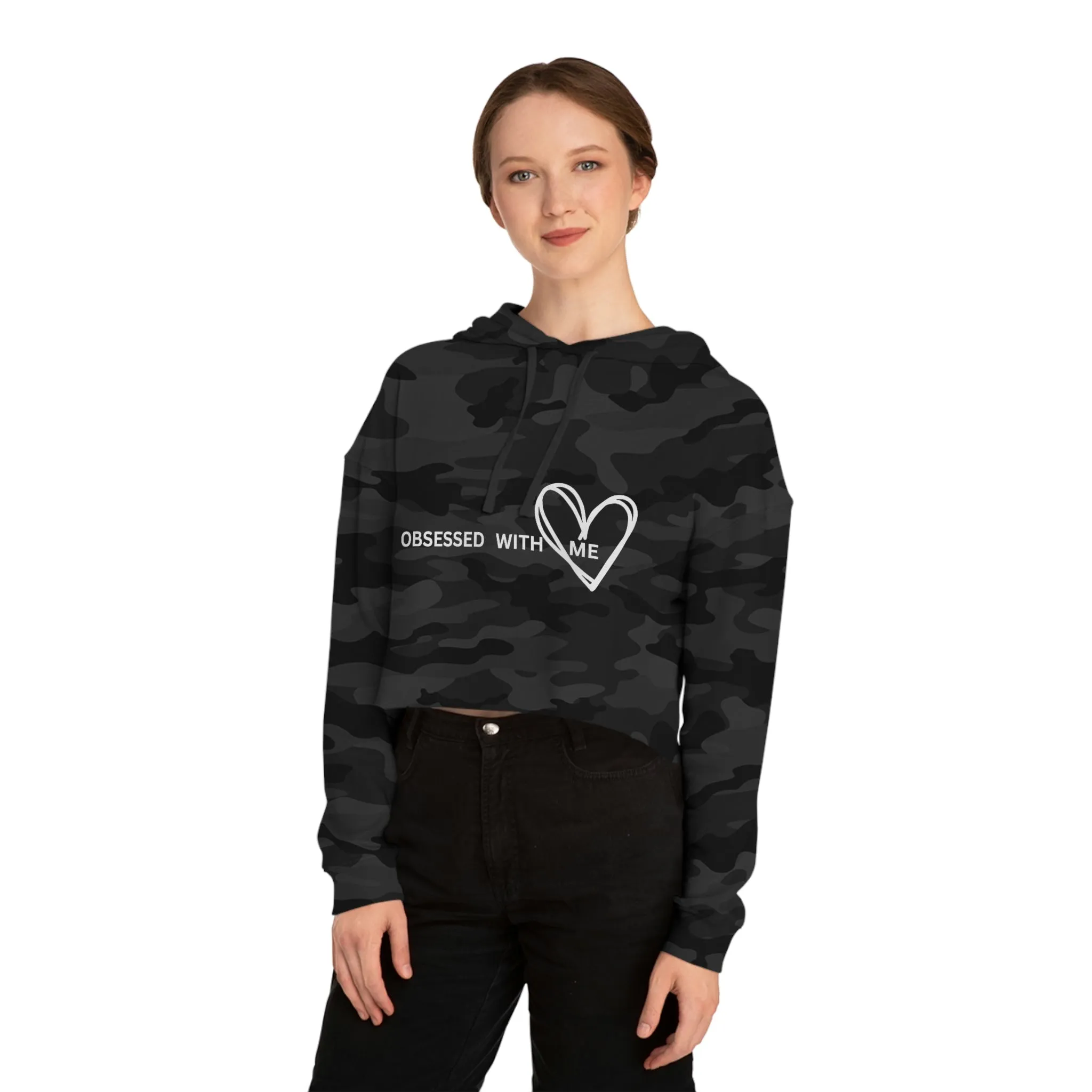 Women’s Cropped Hooded Sweatshirt