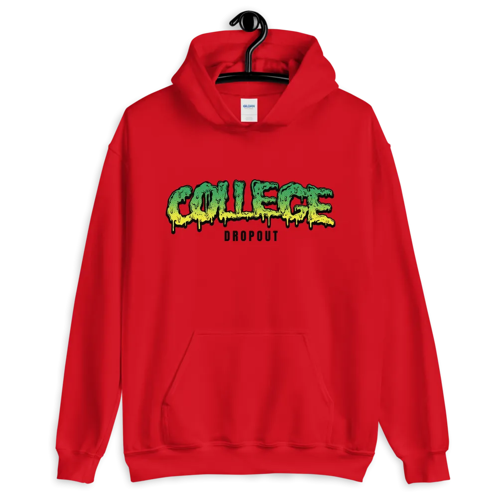 Women's Dropout Slime Hoodie (Black logo)