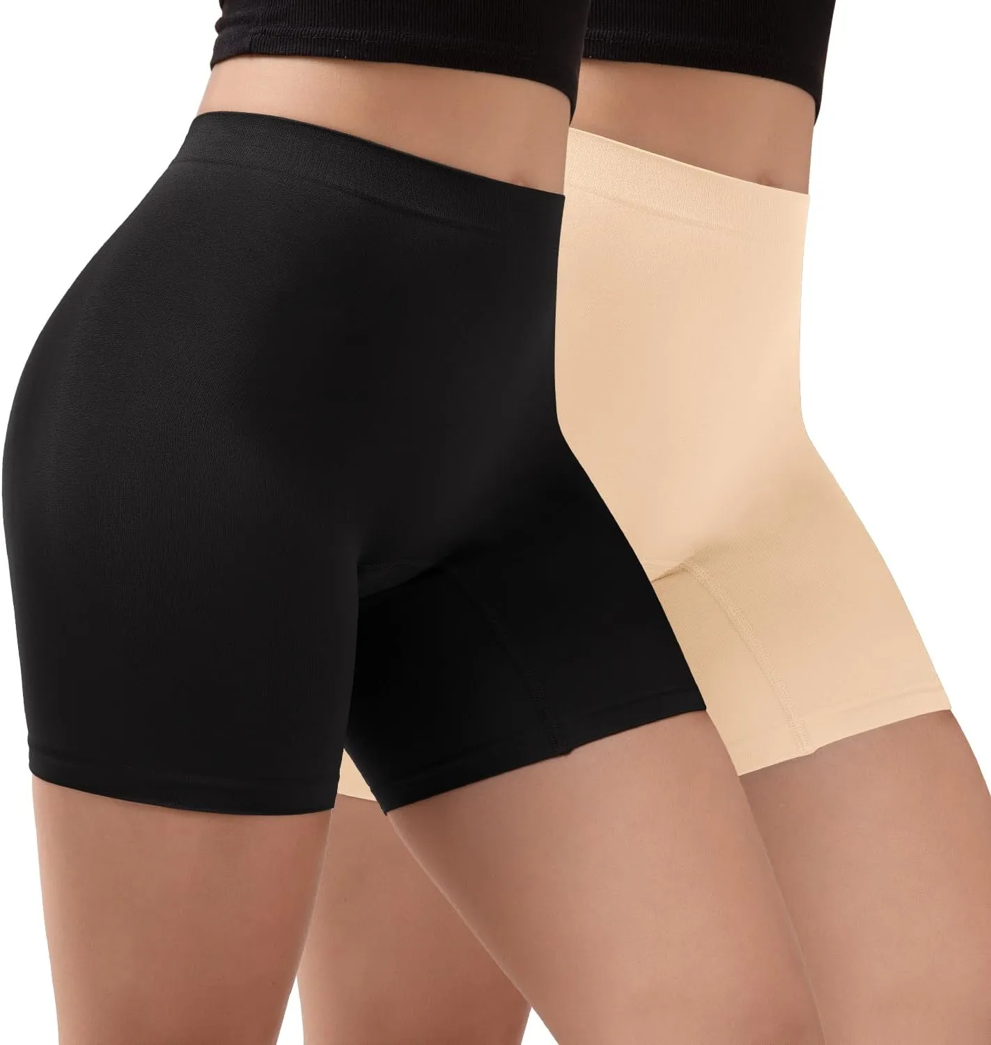 Women's Seamless Anti Chafing Slip Shorts