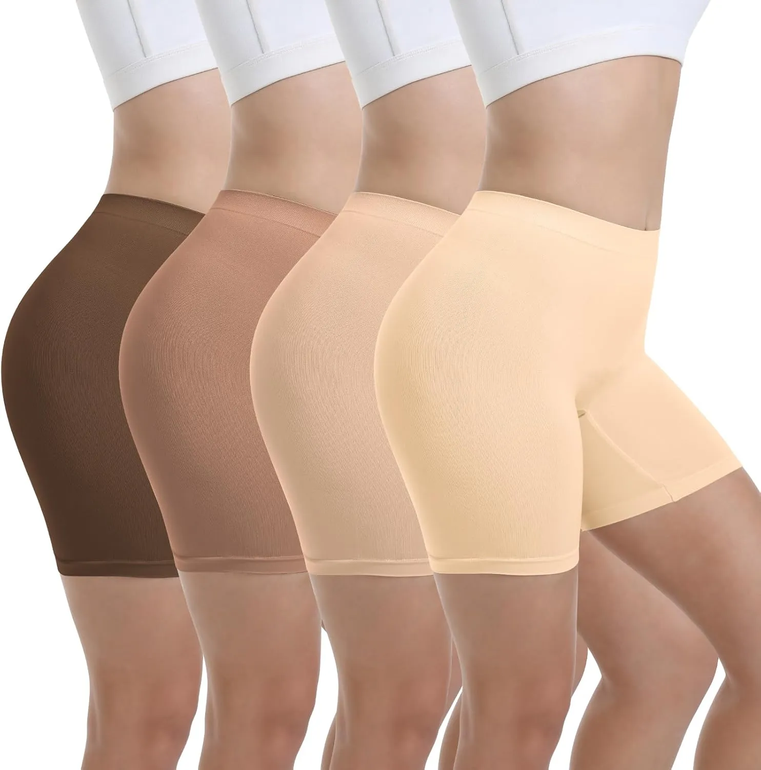 Women's Seamless Anti Chafing Slip Shorts