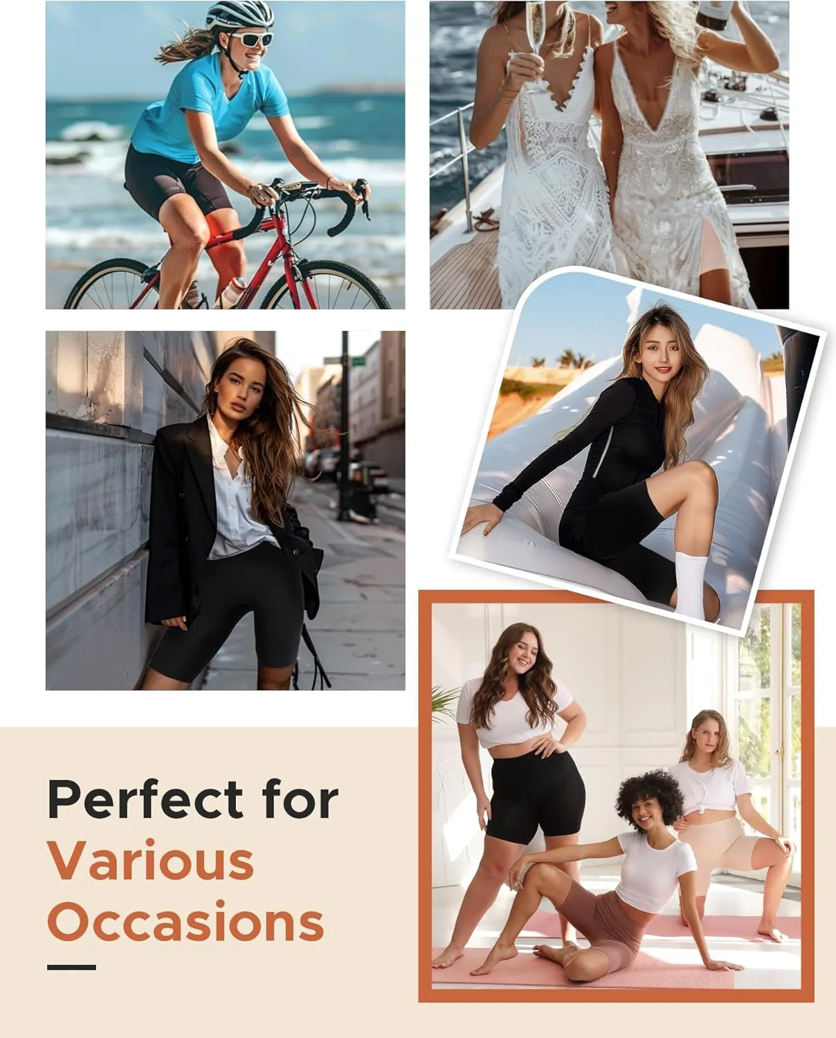Women's Seamless Anti Chafing Slip Shorts