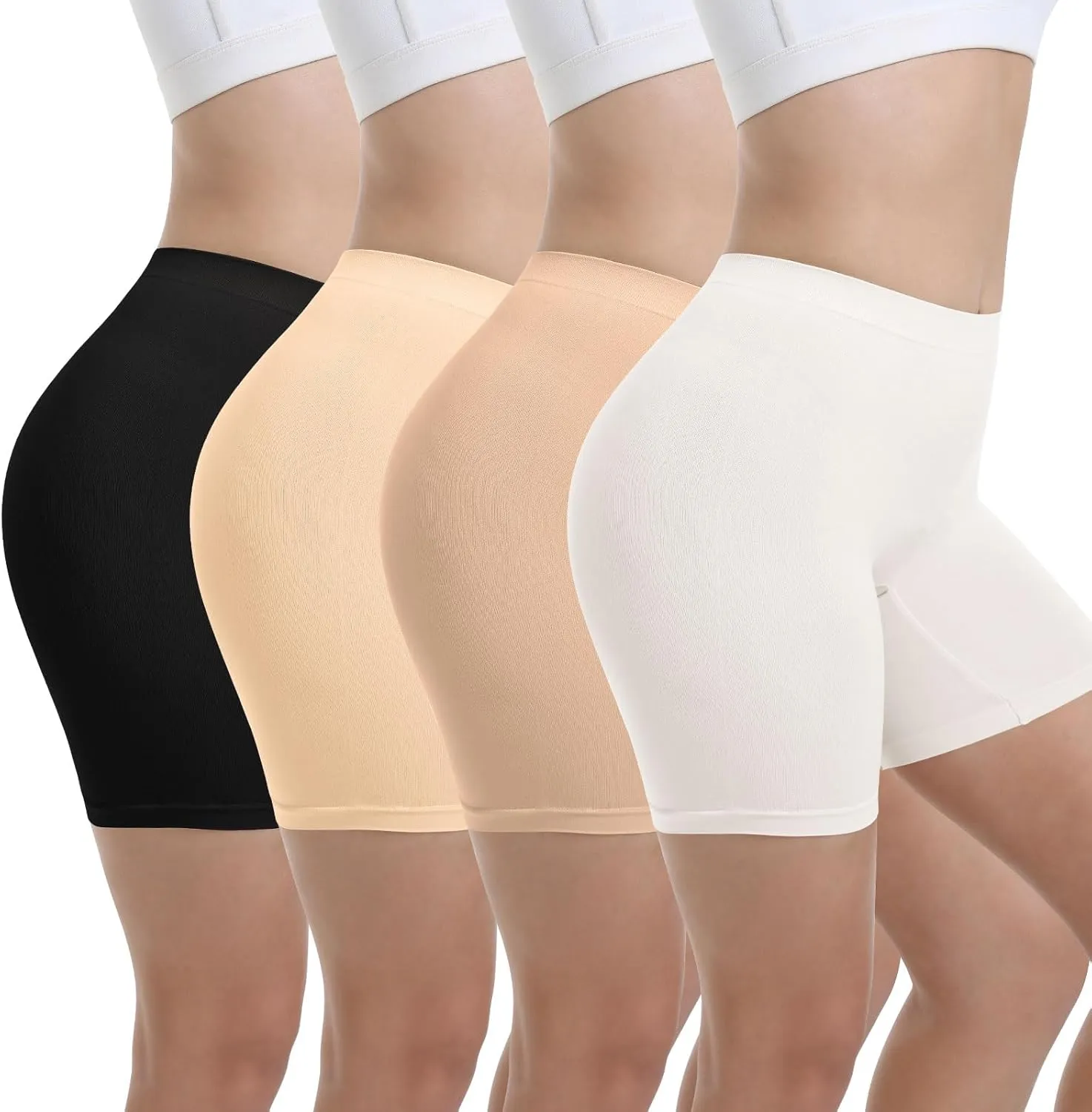 Women's Seamless Anti Chafing Slip Shorts