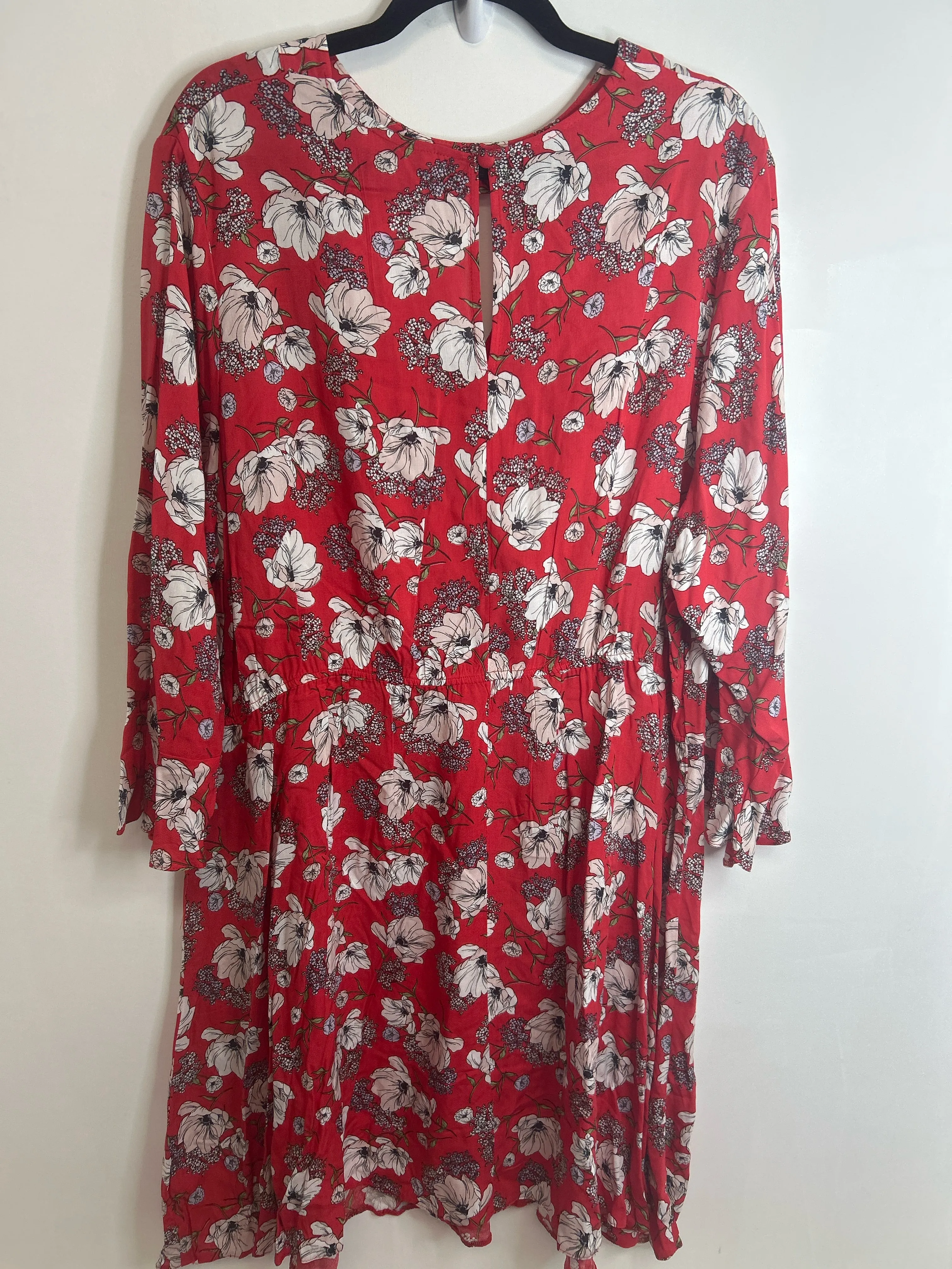 Womens Size 20 Misses Red Simply Be NWT Dress