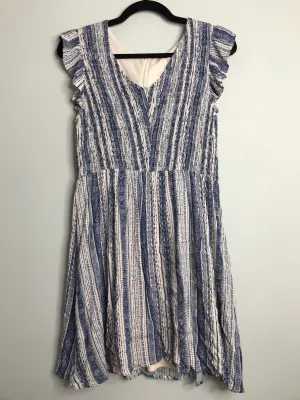 Womens Size Med Misses Blue Altar'd State Dress