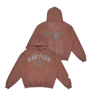 Wrathboy BABYLON HOODIE (BROWN)