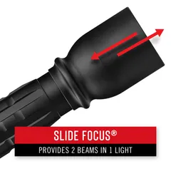 XP18R 3650 LUMENS FLASHLIGHT RECHARGEABLE-DUAL POWER