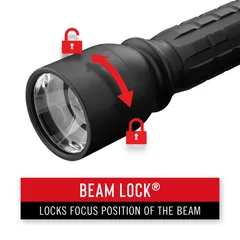 XP18R 3650 LUMENS FLASHLIGHT RECHARGEABLE-DUAL POWER