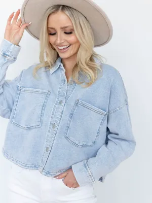 Z Supply Cropped Knit Jacket