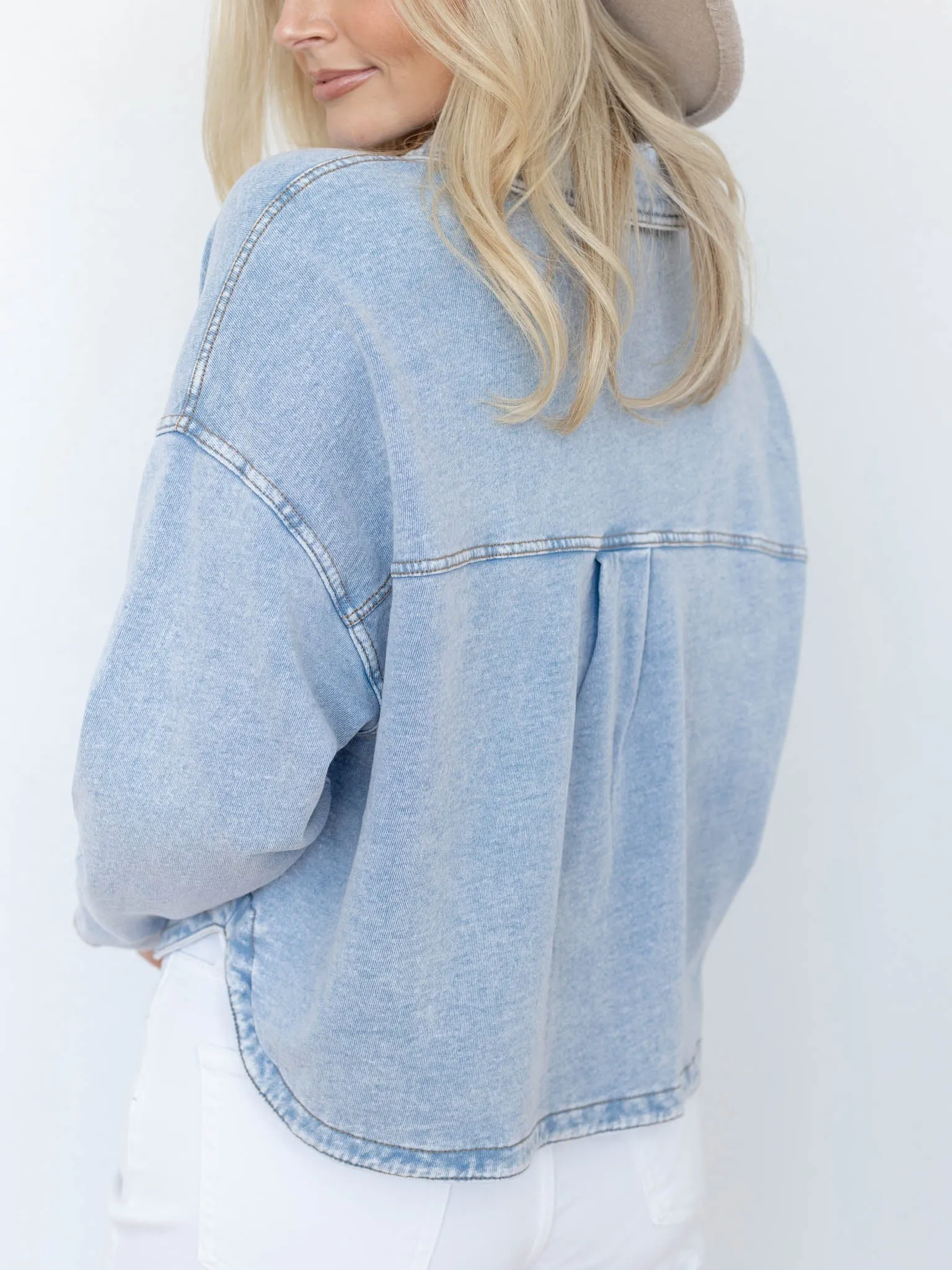 Z Supply Cropped Knit Jacket